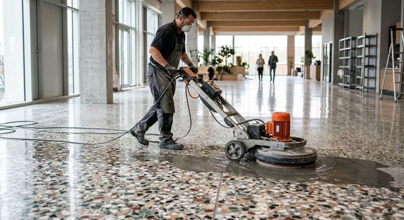 Terrazzo Polishing Service in Sacramento, CA