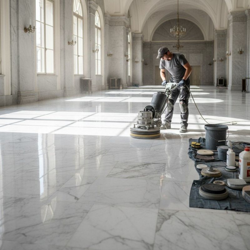 Tile Floor Polishing