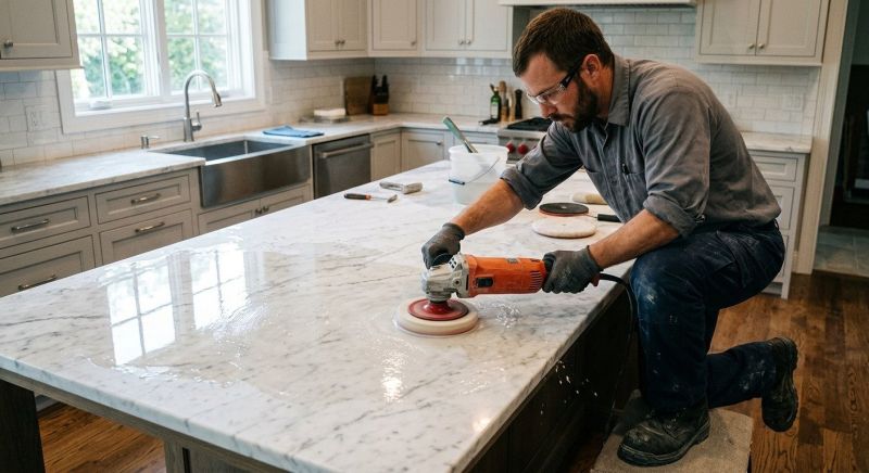 Countertop Polishing in Sacramento, CA