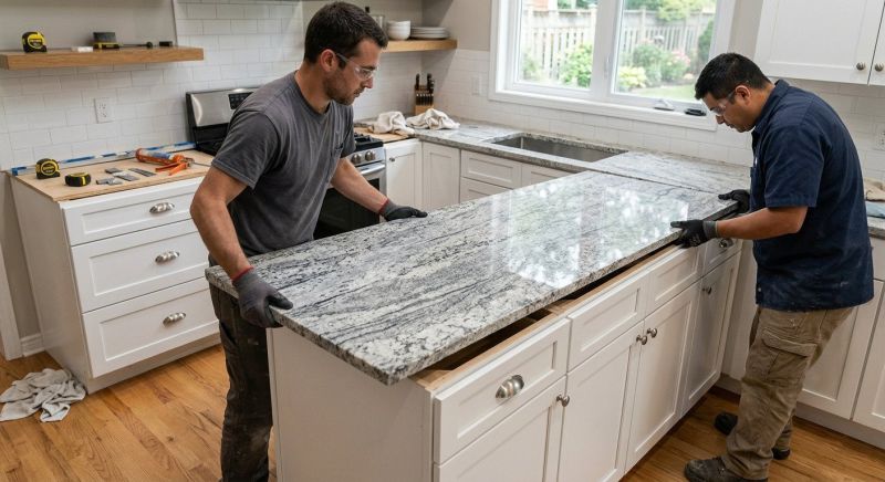 Granite Countertop Installation in Santa Rosa, CA