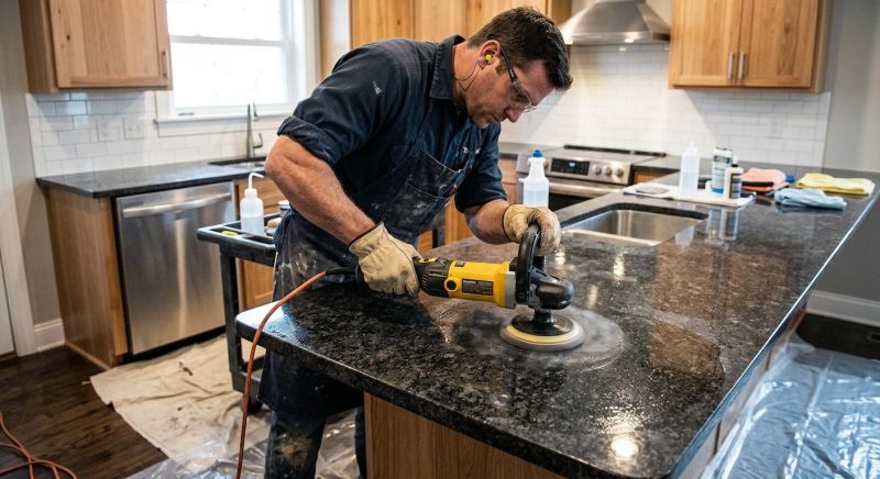 Granite Refinishing Service in Roseville, CA