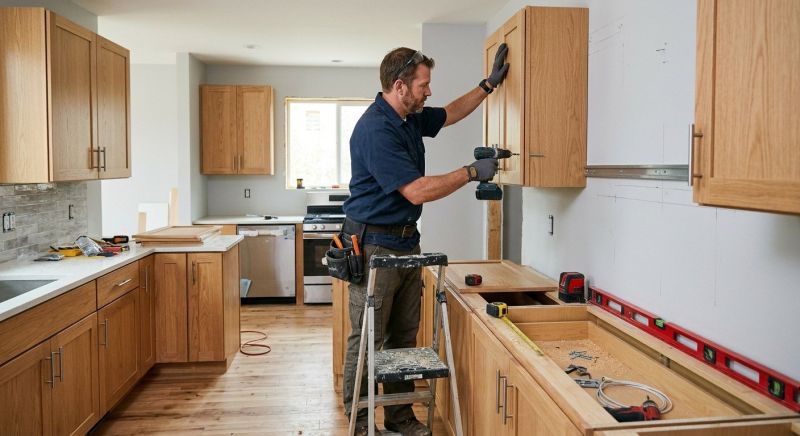New Cabinets Installation in Bloomington, IN